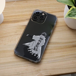 Anime-Inspired Clear Phone Case Anime-Themed Art Designs Anime Fan Art Kawaii Manga Art