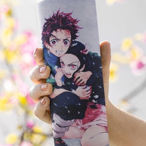 Cute Anime Kawaii Anime-Inspired Skinny Tumbler Cup Anime-Themed Art