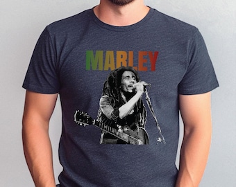 Bob Marley One Love Shirt: Reggae Music Concert Tee