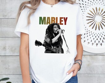 Bob Marley One Love T-shirt: Reggae Music Concert Gift