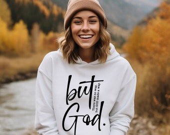 But God Hoodie: Christian Faith Religious Gift