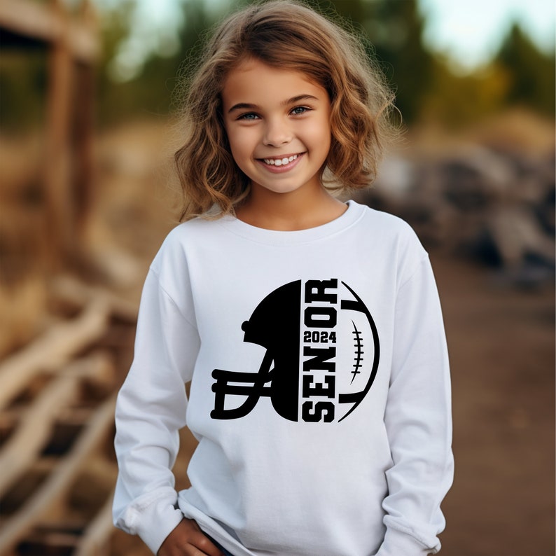 Football Senior 2024 Sweatshirt, Senior 2024 Sweatshirt, Game Day