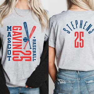 Customizable Baseball Team T-Shirt, Baseball T-shirt, Baseball Mom Shirt, Personalized Baseball Shirt, Baseball Team Name and Numbers Shirts