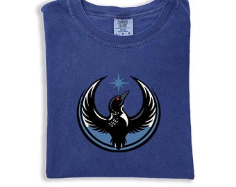 Comfort Colors Minnesota Rebel Alliance Shirt,Minnesota Loon T-Shirt, Minnesota Political Protest Tee, Dark Blue Loon Graphic Shirt