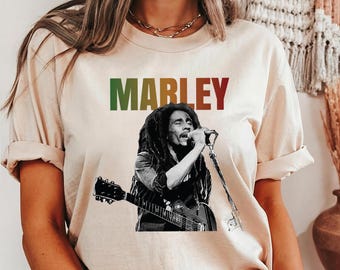 Bob Marley One Love Shirt: Reggae Music Concert Tee