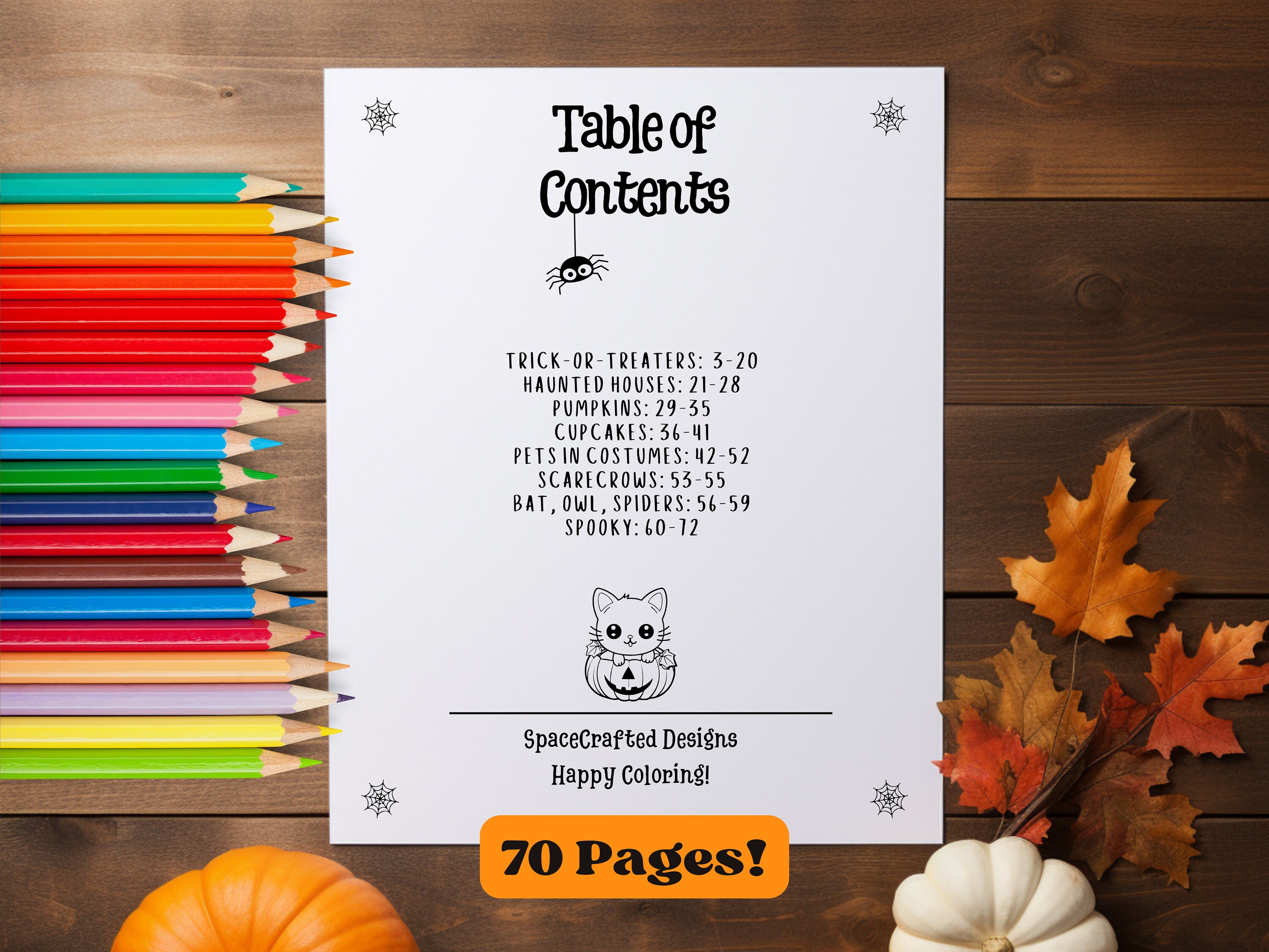 70 Kawaii Halloween Coloring Pages | Cute Kawaii | Kids Coloring Book ...