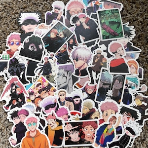 Jujutsu Kaisen Stickers: Waterproof Anime Vinyl Decals