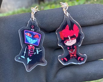 Hazbin Hotel Valentines Keychains Ll (pre-order) Keychains