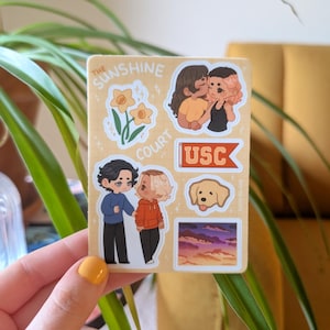 Mini AFTG Trojans sticker sheet