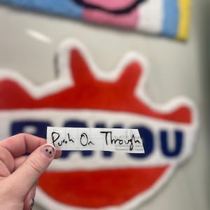 Push on Through Twenty One Pilots Vinyl Sticker - Etsy
