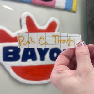 Push on Through Twenty One Pilots Vinyl Sticker - Etsy