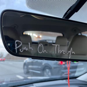 Vinylsticker Push On Through Twenty One Pilots