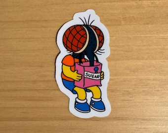 Simpsons Treehouse of Horror Bart the Fly Strong Vinyl Sticker