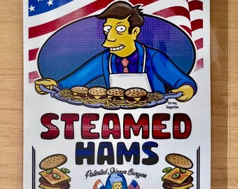 Emballage de jambons cuits à la vapeur Simpsons Albany Impression artistique