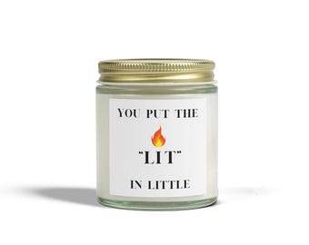 Big Little Sorority Gift Candle, Reveal Basket Gift