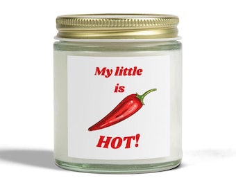 My Little Is Hot Sorority Candle, Big Little Reveal Gift, Sorority Little Gift, Big Little Basket Gift