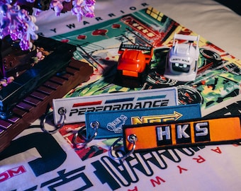 Jet Tag JDM keychains, Motorsports, Drift, Street racing, Anime, Auto parts, Japan Culture - NEW MODELS 2025, hks, nos, M3, Mugen & more