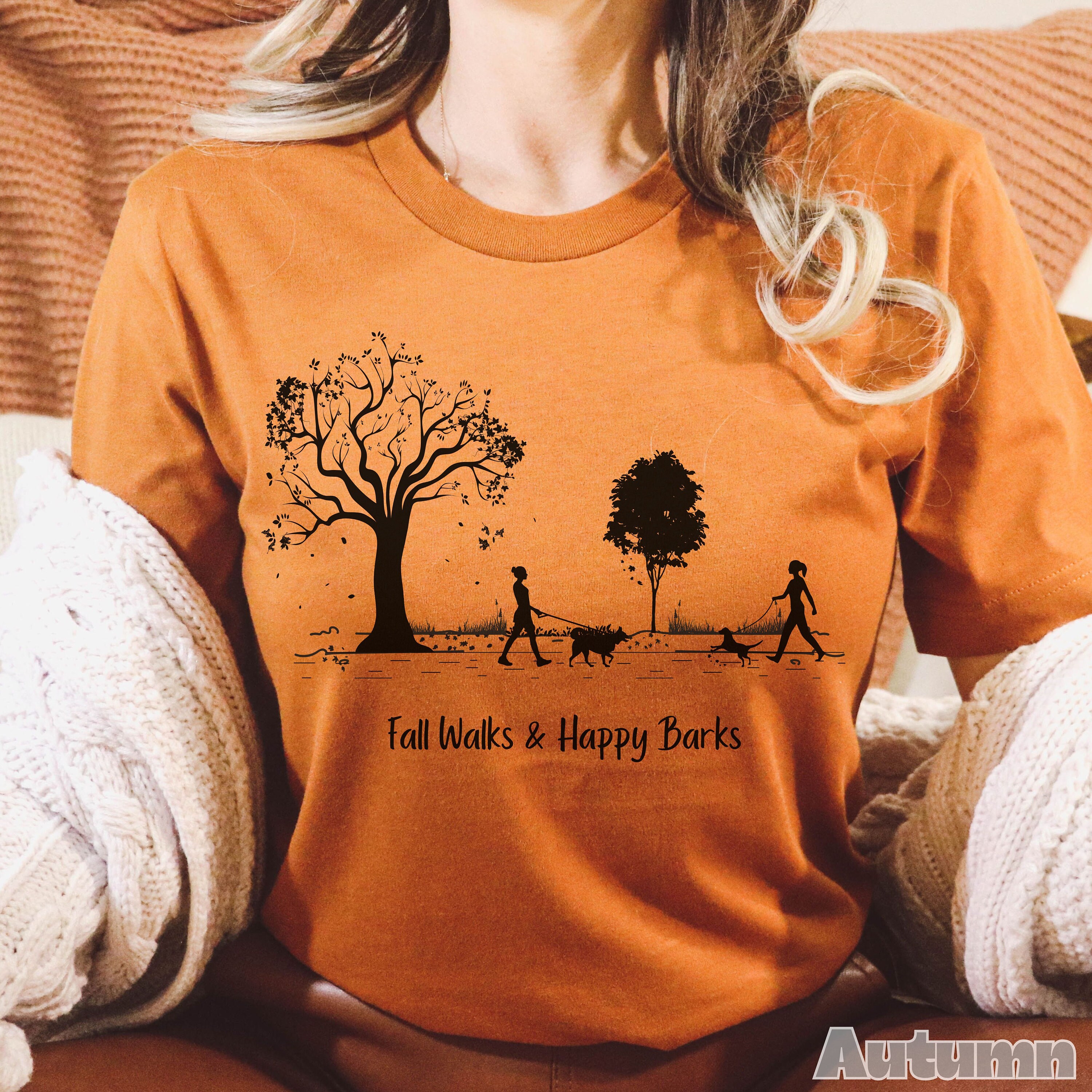 Dog Shirt Autumn Etsy