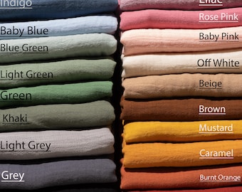 Organic Cotton Muslin Fabric Samples: Medium-Weight, OEKO-TEX Certified