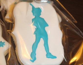 Peter Pan Adventure Sugar Cookies - Set of 12 Neverland Delights