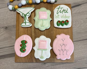 Tini Bit Older Themed Cookies  One Dozen (12)