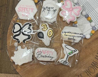 Princess Diaries-Themed Cookies - One Dozen (12)