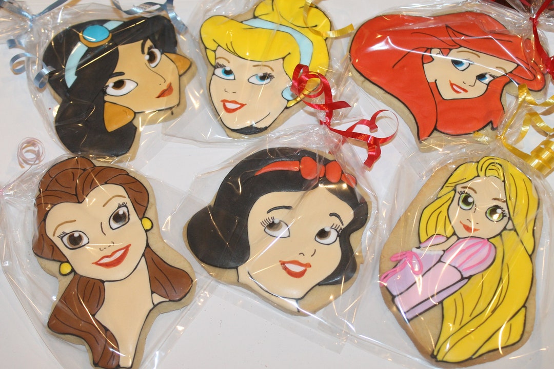 Princess Sugar Cookies Set of 12 Royal Delights Etsy