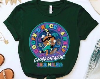 Custom Year runDisney Goofy’s Race & a Half 39.3 Miles Comfort Colors Shirt, Disney Marathon Weekend Tee