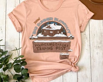 Disney Frozen Wandering Oaken's Trading Post Comfort Colors Shirt, Yoo Hoo Big Summer Blowout, Family Trip Magic Kingdom Disneyland Shirt