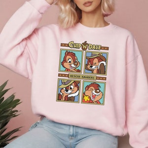 Chip &#39;N Dale Rettung Rangers Shirt, Disneyland Familien Urlaub Shirt, Geburtstagsgeschenk Erwachsene Kind Kleinkind Tee