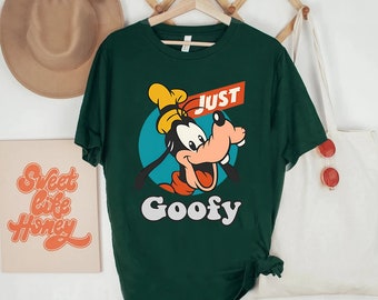 Disney Mickey Mouse And Friends Goofy Just Goofy Comfort Colors Shirt, Magic Kingdom Disneyland Vacation Shirt