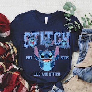 Disney Stitch Est 2002 Comfort Colors Shirt, Lilo And Stitch Shirt, Magic Kingdom Disneyland Family Trip Tee, Birthday Gift Shirt