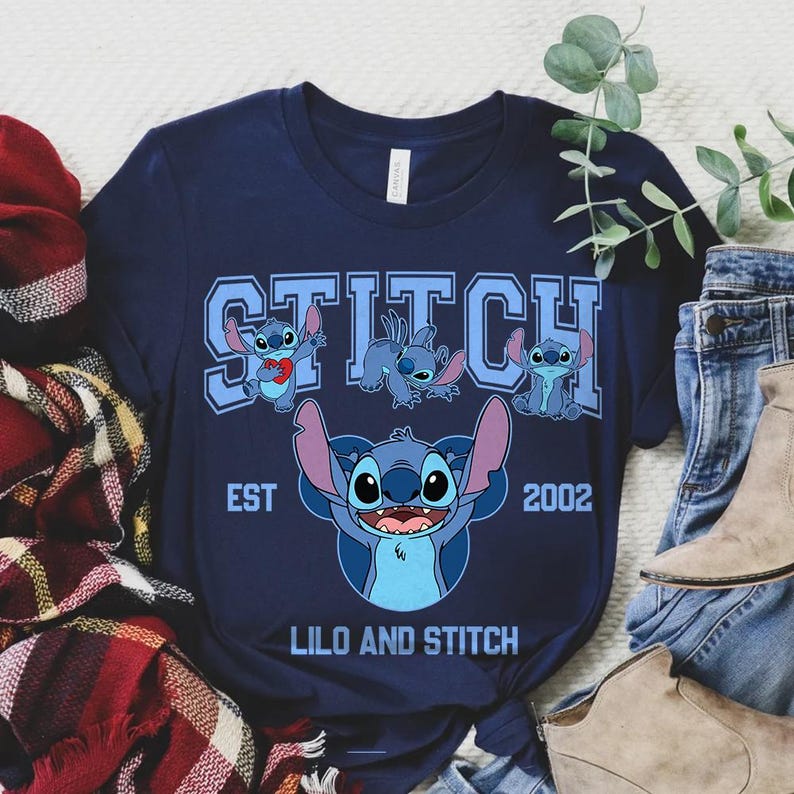 a t - shirt with stitch and stitch stitch stitch stitch stitch stitch stitch stitch stitch