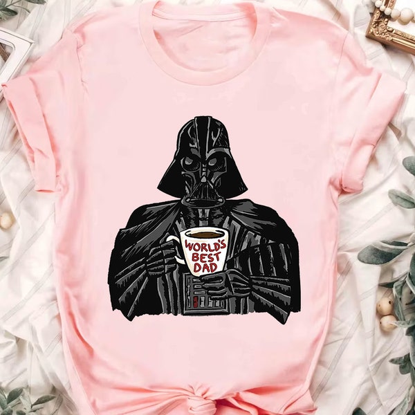 Star Wars Funny Darth Vader World's Best Dad, Father's Day Gift T-Shirt, Perfect Present For Dad, Husband, Family Shirt