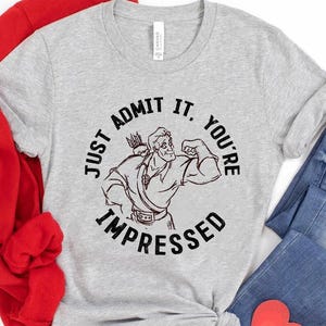 Disney-Schurken Schönheit und das Biest Gaston Comfort Farben Shirt, geben Sie es, dass Sie beeindruckt Tee, Magic Kingdom Disneyland passende T-Shirt
