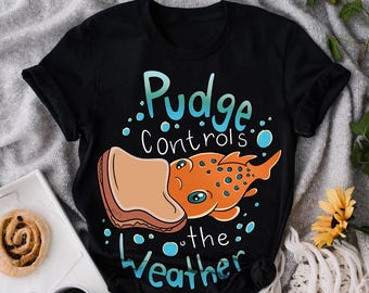 Camiseta de Disney Lilo y Stitch con Pudge Controls The Weather Comfort Colors, camiseta a juego familiar del parque temático WDW Epcot Magic Kingdom Disneyland