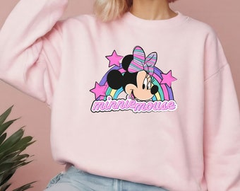 Disney Mickey And Friends Minnie Mouse Portrait Shirt, Disneyland Family Vacation, Birthday Gift Adult Kid Toddler Tee