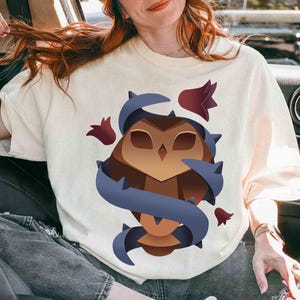 Disney Channel The Owl House Owlbert Exclusive Comfort Colors T-Shirt, The Owl House Tee, Animal Kingdom Disneyland Family Matching Shirt