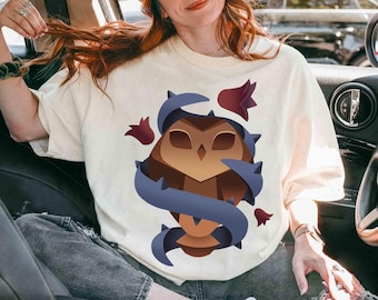 Disney Channel The Owl House Owlbert exclusief comfort kleuren T-shirt, The Owl House T-shirt, bijpassende familieshirt Animal Kingdom Disneyland