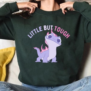 Disney Frozen Dragon Bruni Little But Tough T-shirt, Magic Kingdom Trip, Disneyland Family Vacation Tee image 1