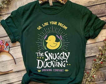 Disney Rapunzel The Snuggly Duckling Go Live Your Dream Shirt, Magic Kingdom Disneyland Family Vacation Shirt, Birthday Gift Tee