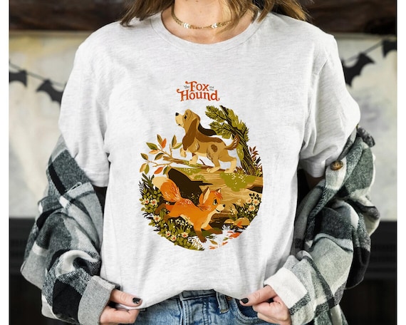 Vintage the Fox and the Hound Tod and Copper Shirt Magic