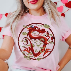 Disney Mulan Cool Mushu Dragon Comfort Colors T-Shirt, Mushu Chinese Dragon Tee, Magic Kingdom Disneyland Vacation Shirt, Birthday Gift Tee