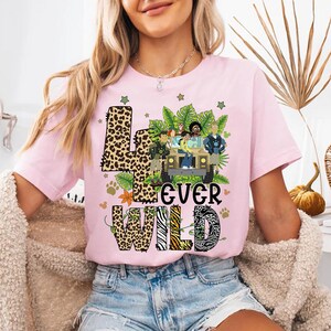 Personalized Wild Kratts Crew Ever Wild Comfort Colors T-Shirt, Custom Wild Kratts Birthday Shirt, Animal Kingdom Disneyland Family Matching