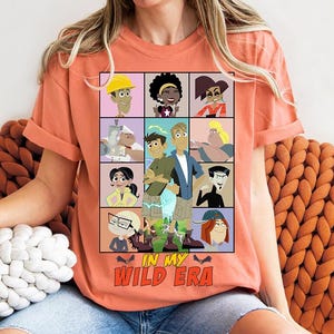 Wild Kratts Characters In My Wild Era Comfort Colors T-Shirt, Wild Kratts Era Tour Tee, Magic Kingdom Disneyland Family Matching Shirt