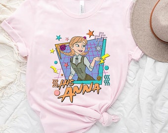 Komfort Farben Vintage Disney Frozen Seine Anna passendes Paar Shirt, Disney Frozen Anna und Kristoff Shirt, Shirt für Paare