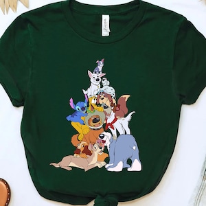 Disney Dogs Comfort Colors T-shirt, Life Is Better With Dogs Shirt, Dog Lover Shirt, Magic Kingdom Disneyland Family Vacation Shirt