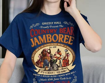 レトロ カントリー ベア ジャンボリー シャツ グリズリー ホール
