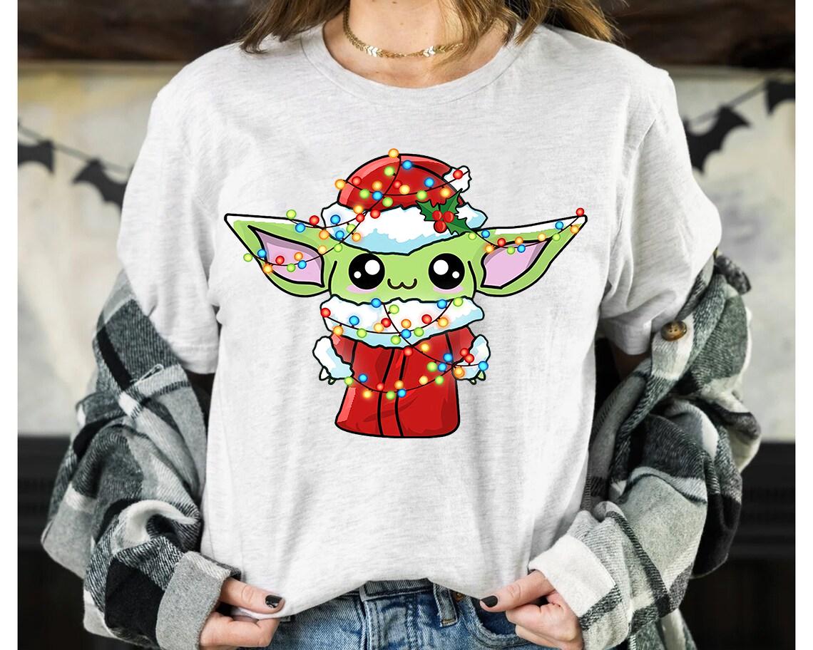 Grogu Christmas Pixel Design - Vêtement de Noël festif, idée cadeau