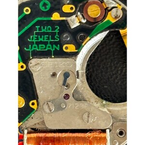 Seiko cal. 7123A 2j movement for parts/repair image 2